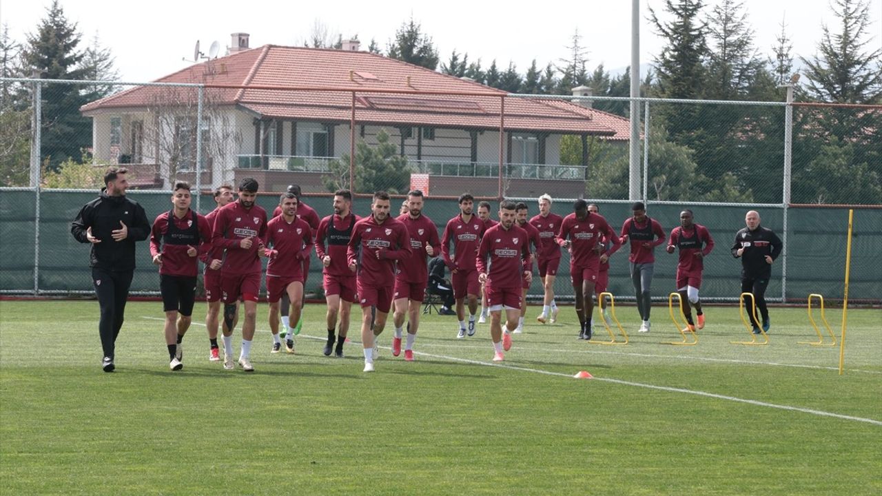 Boluspor, Yeni Malatyaspor Maçı İçin Hazırlıklarını Sürdürdü
