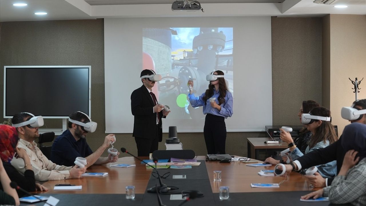 ÇASGEM Sanal Gerçeklik ile Çalışanlarını Risklere Karşı Eğitiyor