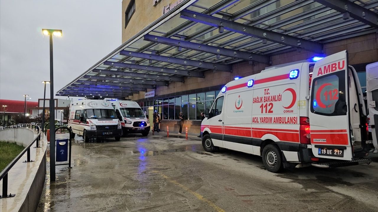 Çorum'da 25 Öğrenci Gıda Zehirlenmesi Şüphesiyle Hastaneye Başvurdu