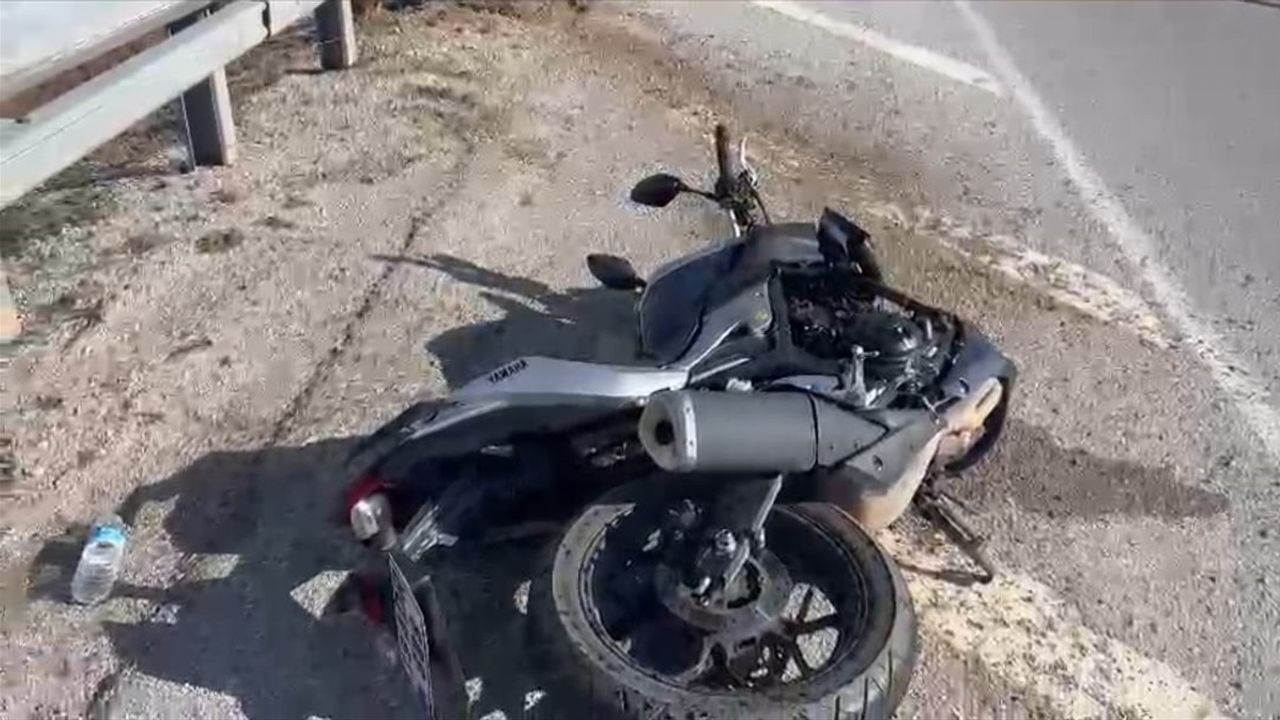 Çorum'da Motosiklet Kazası: Sürücü Ağır Yaralandı