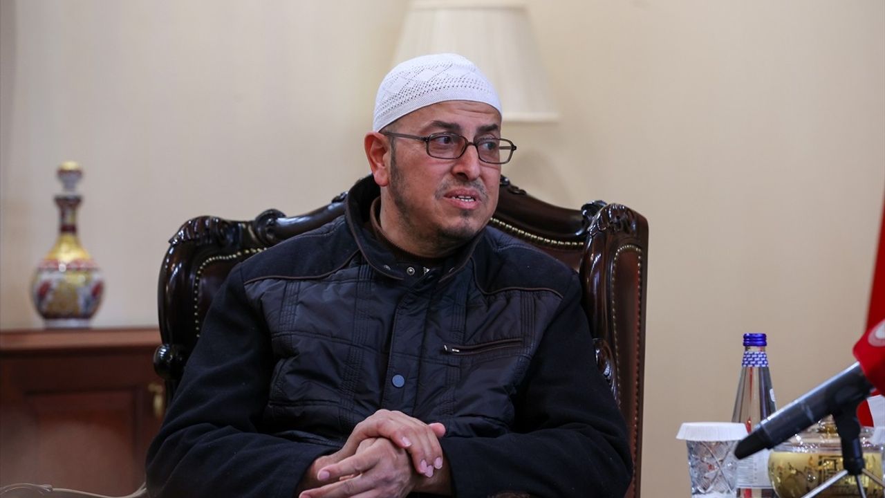 Diyanet İşleri Başkanı Erbaş, Filistinli Alimler Heyeti ile Görüştü