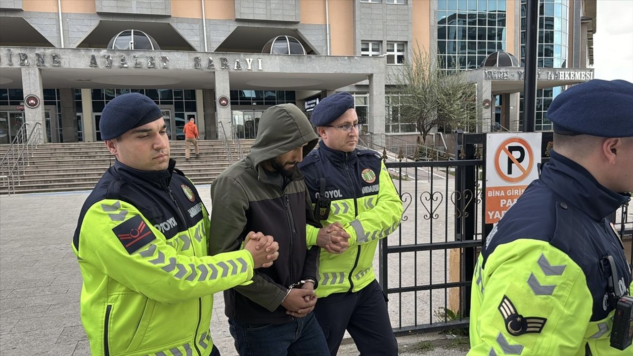 Edirne'de İBB Çalışanına İnsan Kaçakçılığı Tutuklaması
