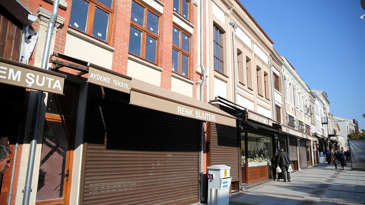 Edirne'de Tarihi Doku Koruma Projesi Hızla İlerliyor