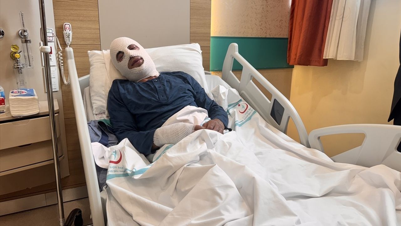 Erzurum'da Sprey Boya Tüpü Patladı: Genç Ağır Yaralandı