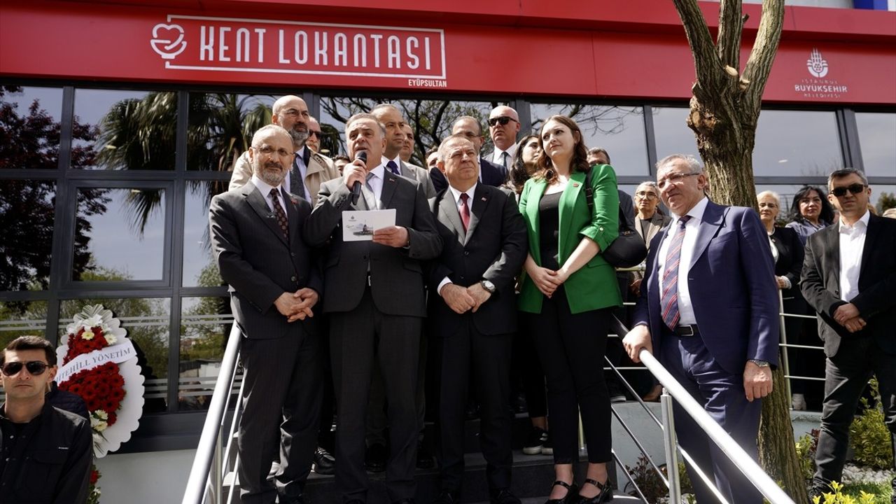 Eyüpsultan'da Kent Lokantası Açıldı