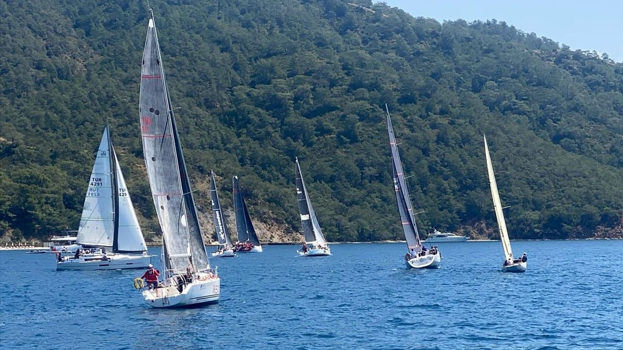 Fethiye'de Göcek Kış Trofesi'nin 4. Ayağı Başladı