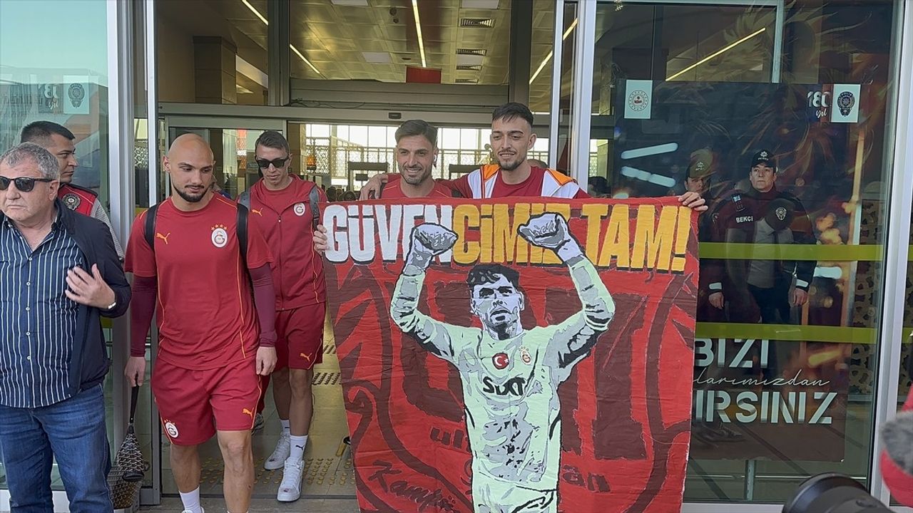 Galatasaray, Ziraat Türkiye Kupası İçin Konya'ya Ulaştı