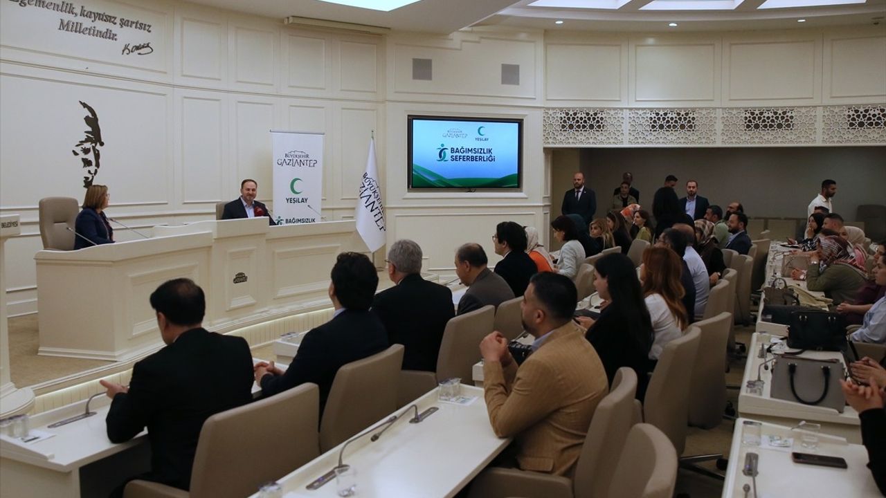 Gaziantep Belediyesi ve Yeşilay'dan Bağımsızlık Seferberliği Protokolü