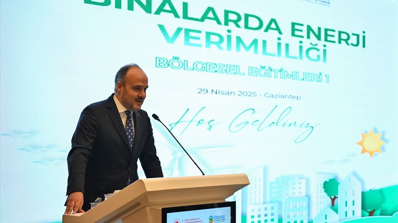 Gaziantep'te Enerji Verimliliği Eğitimi ile Sürdürülebilir Yapılara Adım