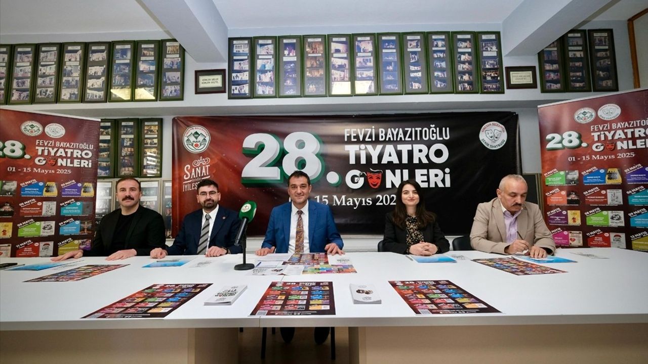 Giresun'da 28. Fevzi Bayazıtoğlu Tiyatro Günleri Coşkusu Başlıyor