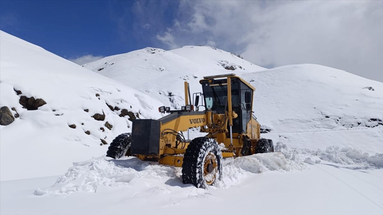 Hakkari ve Muş'ta Kapanan Yollar Yeniden Ulaşıma Açıldı
