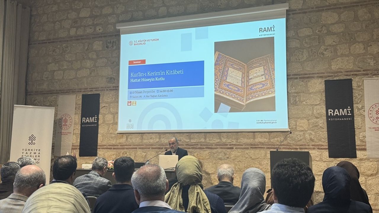 Hattat Hüseyin Kutlu ‘İstanbul Mushafı’ ile Mushaf Sanatları Tarihine Işık Tutuyor