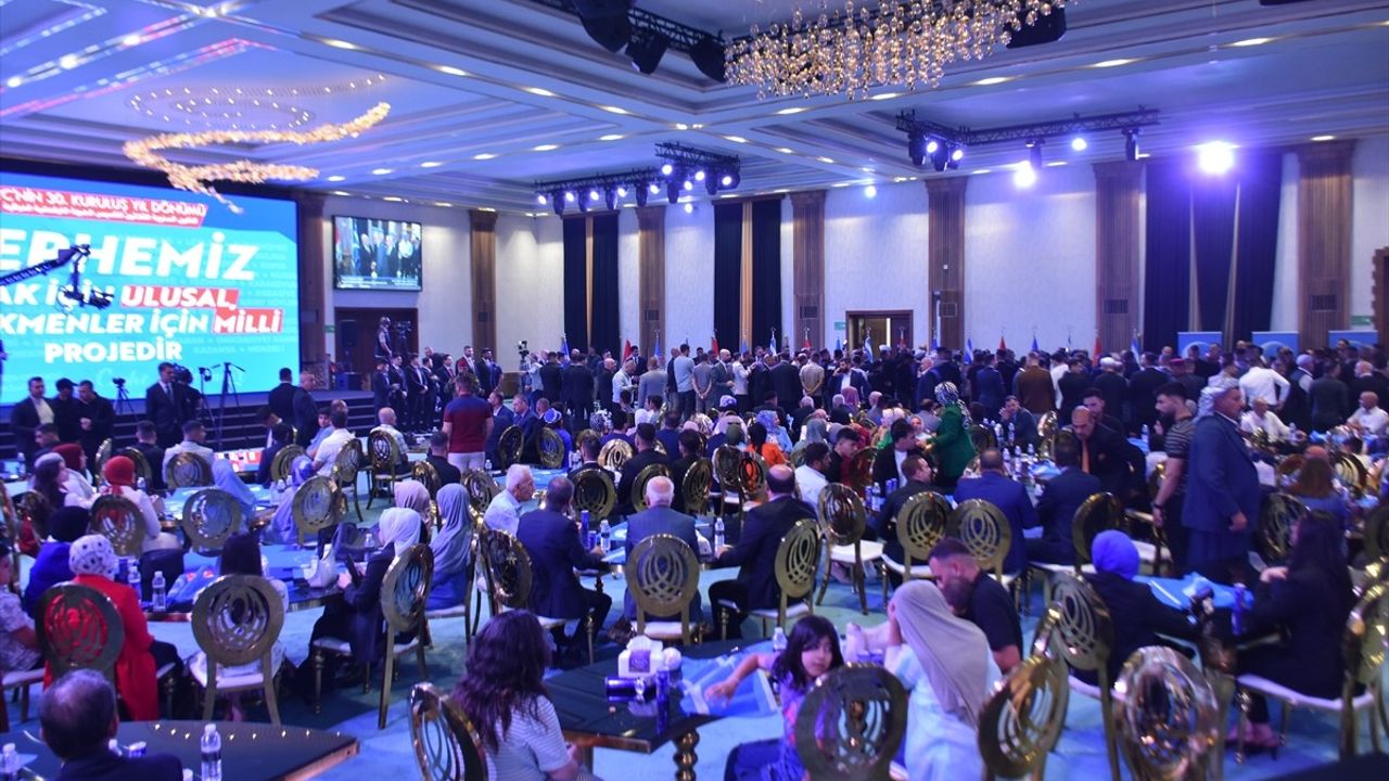 Irak Türkmen Cephesi 30. Yıl Dönümünü Kerkük'te Coşkuyla Kutladı