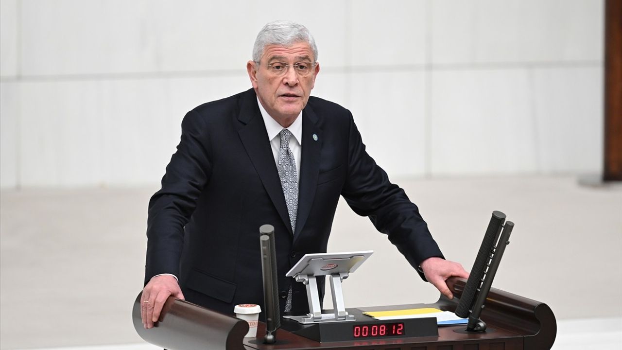 İYİ Parti Genel Başkanı Dervişoğlu, TBMM'de Hükümet Sistemini Eleştirdi