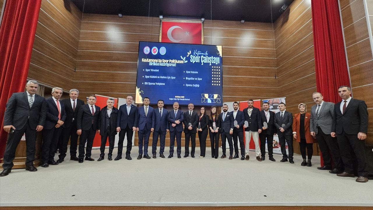 Kastamonu'da Spor Çalıştayı: Sağlık için Sporun Önemi Vurgulandı