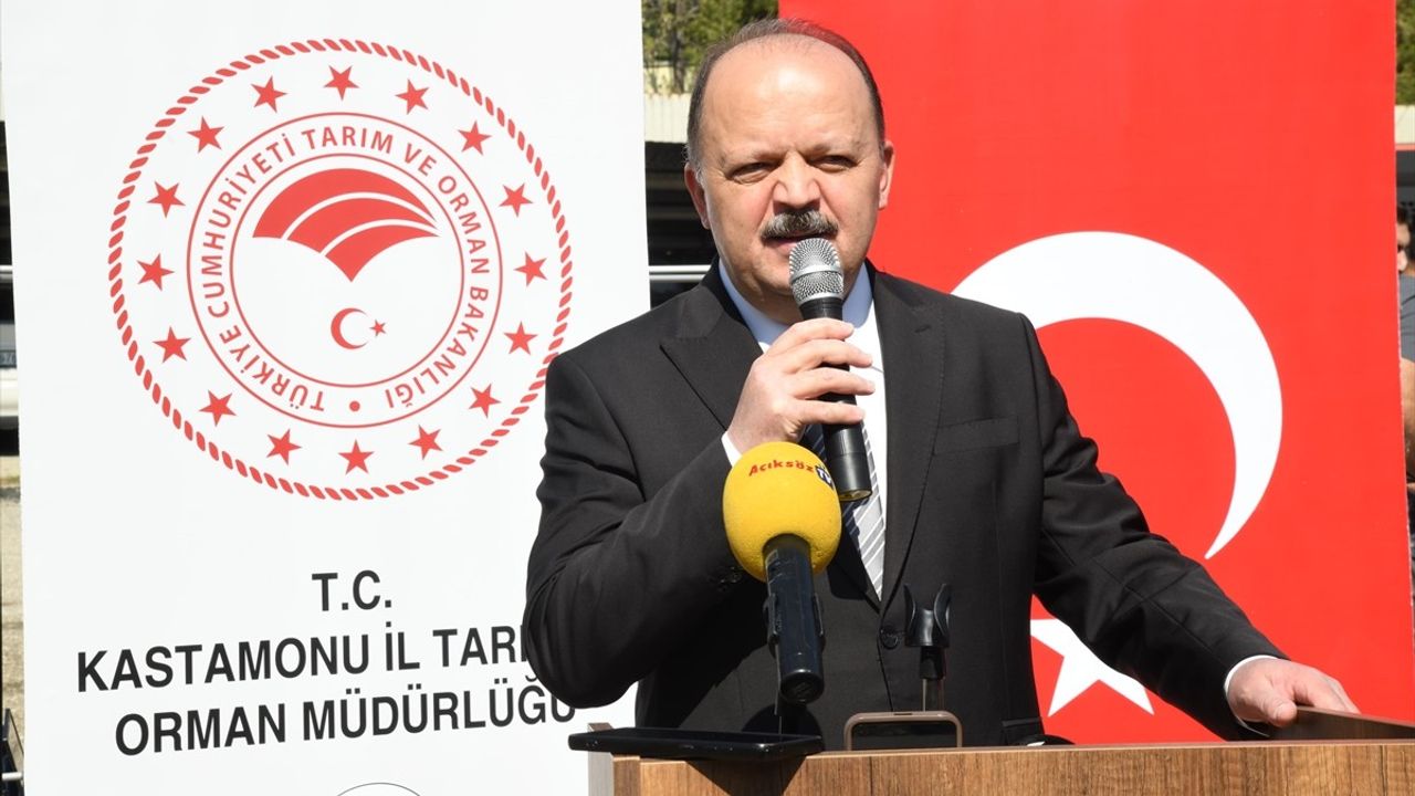 Kastamonu'da Üreticilere Sera Örtüsü Dağıtımı