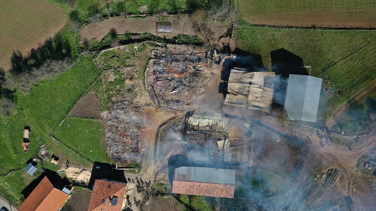 Kastamonu'da Yangın: 3 Ev ve 3 Ahır Kullanılamaz Hale Geldi
