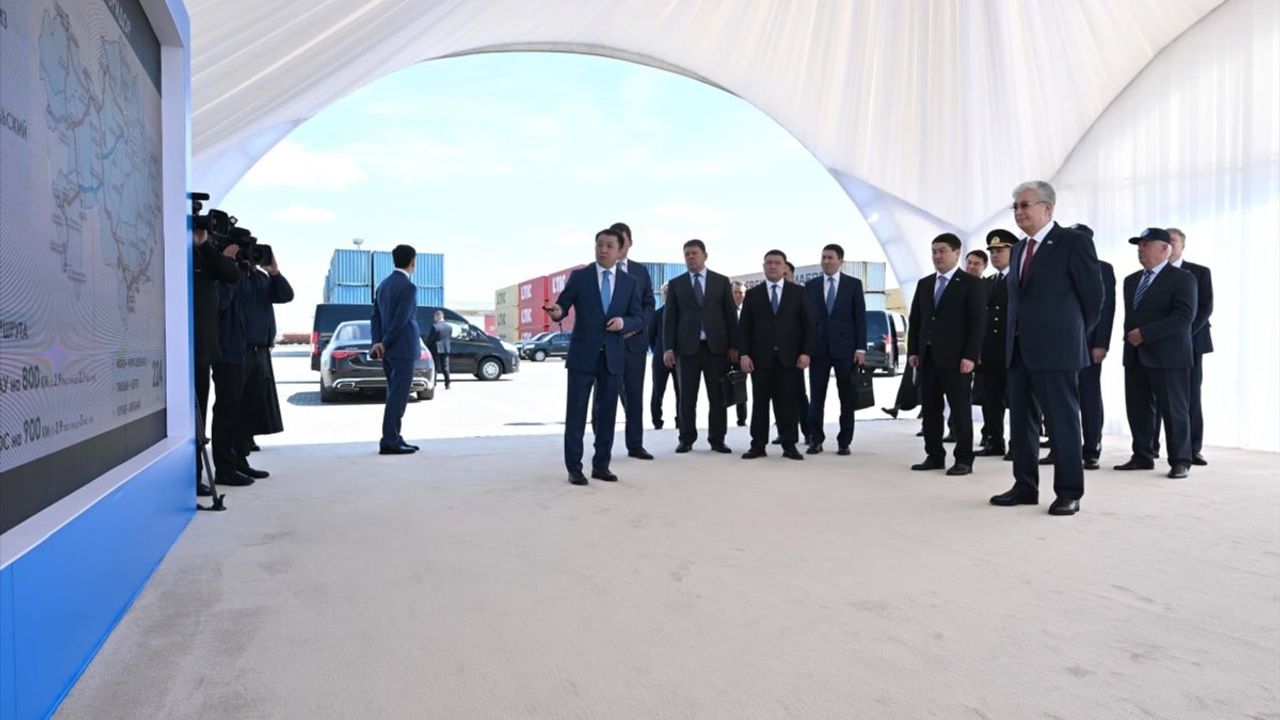 Kazakistan Hazar Denizi Kıyısında Büyük Altyapı Projeleri Başlatıyor