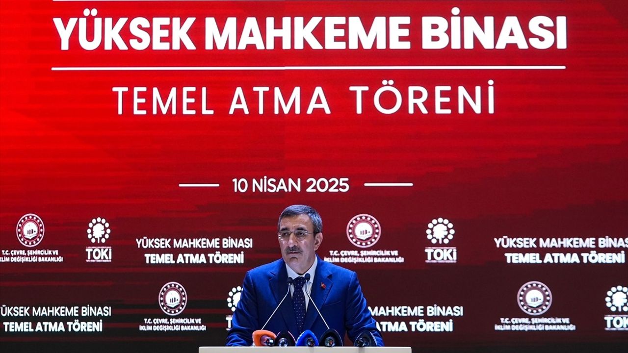 KKTC'de Yüksek Mahkeme ve Millet Kütüphanesi Temeli Atıldı