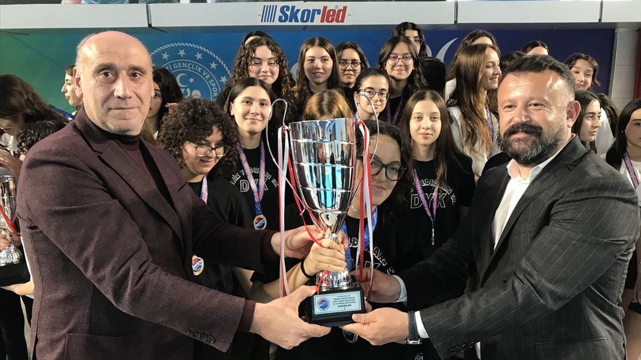 Konya'da Sualtı Hokeyi Türkiye Şampiyonası Tamamlandı