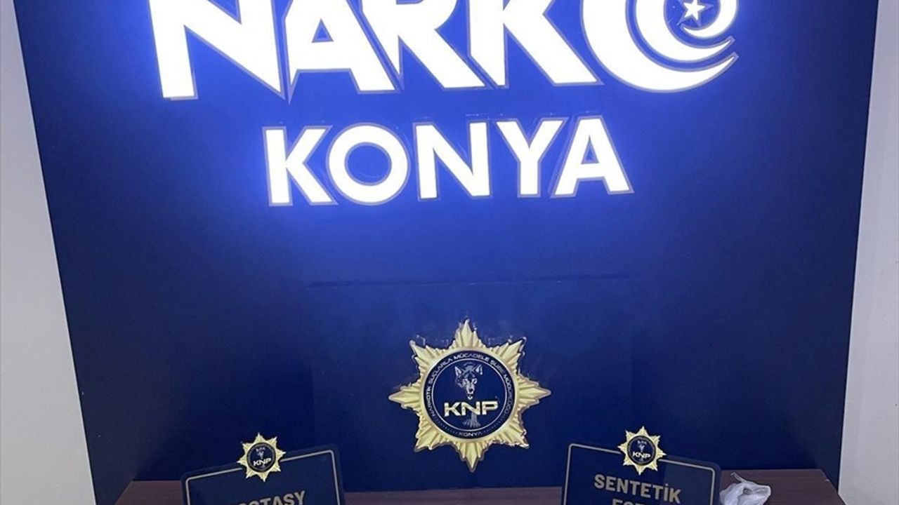 Konya'da Uyuşturucu Operasyonunda 31 Zanlı Tutuklandı