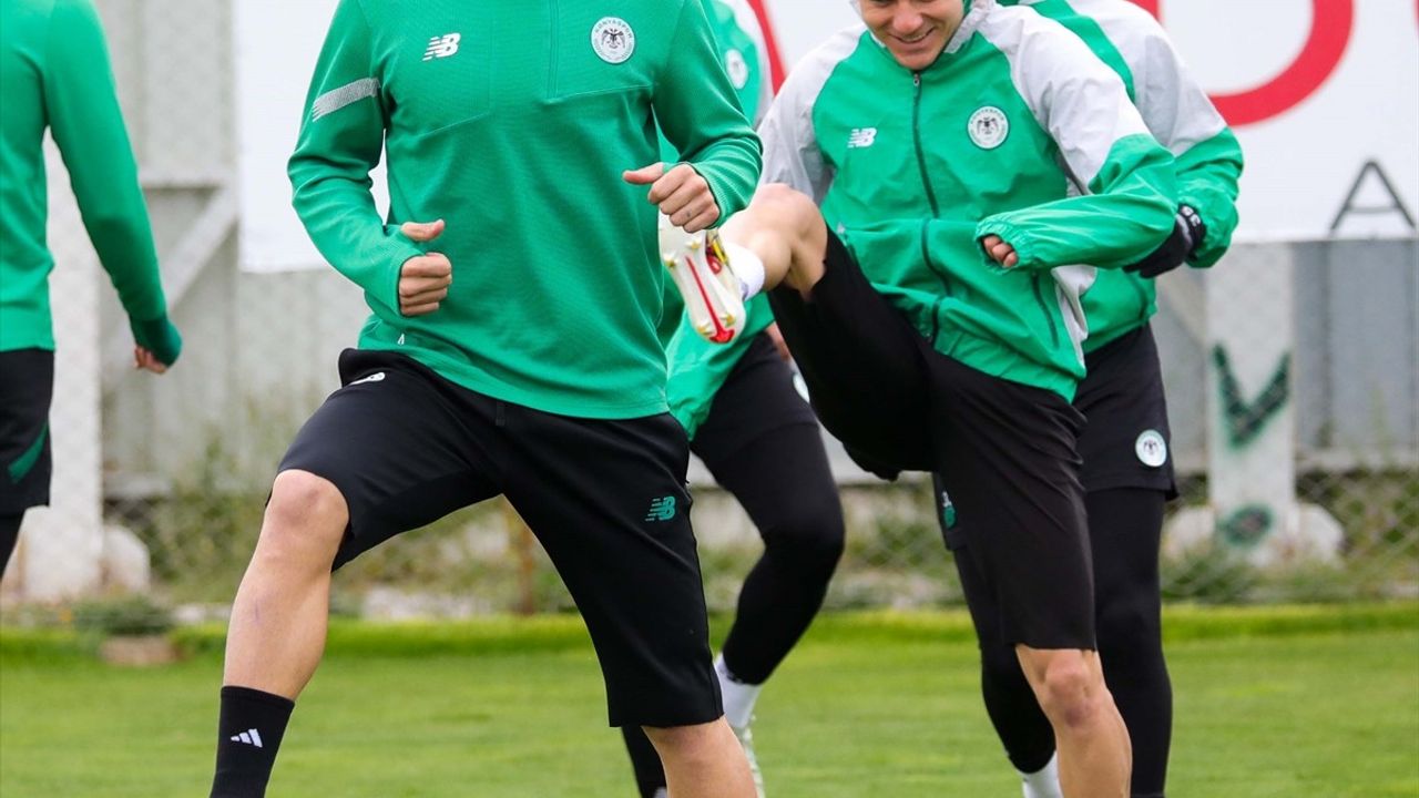 Konyaspor Göztepe Maçı Hazırlıklarına Devam Ediyor