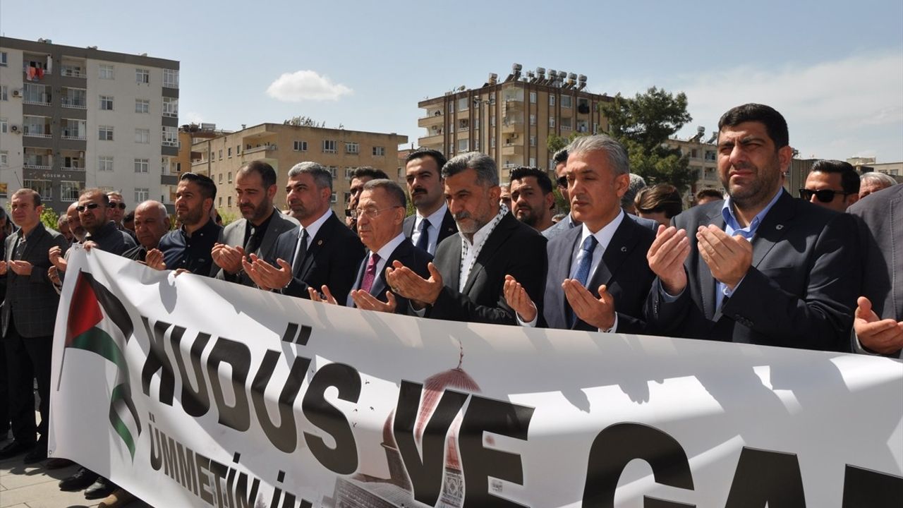 Mardin'de Gazze Saldırılarına Protesto: Fuat Oktay'dan Sert Açıklama