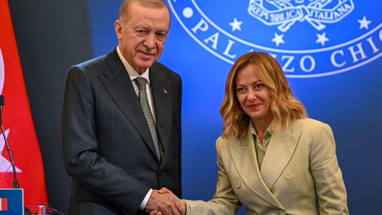 Meloni ve Erdoğan'dan Güçlü İlişkiler Mesajı