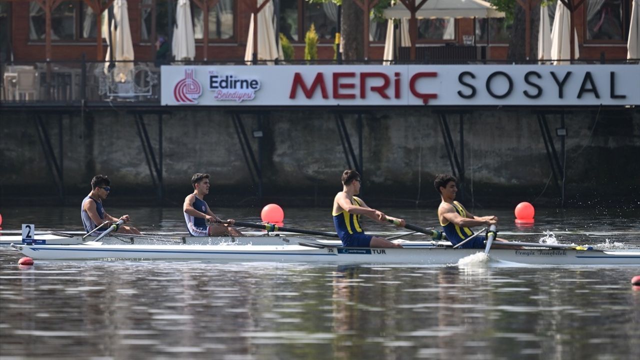 Meriç Kürek Yarışları'nda İkinci Gün Start Aldı