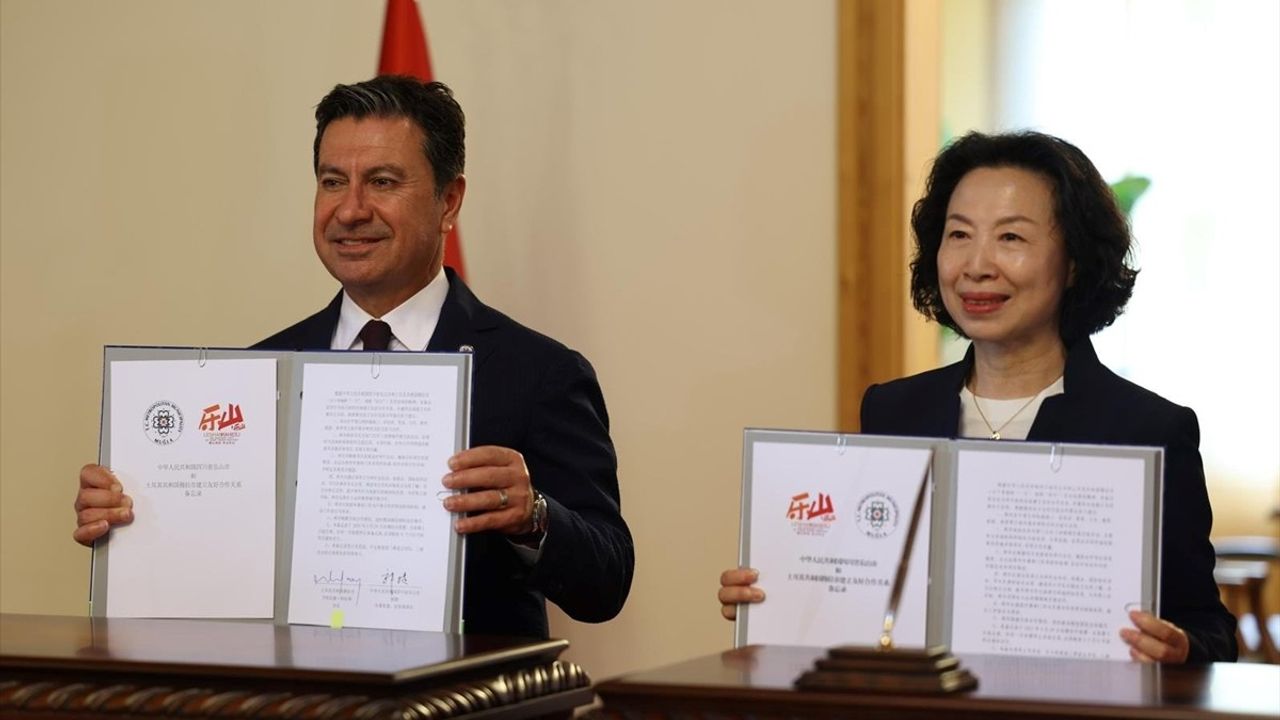 Muğla ve Çin'in Leshan Kenti Kardeş Şehir Oldu