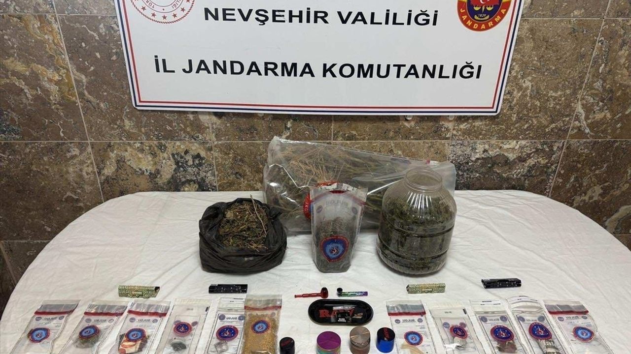 Nevşehir'de Uyuşturucu Operasyonu: 3 Zanlı Gözaltında