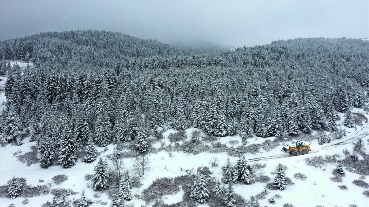 Ordu ve Bayburt'ta Karla Mücadele Çalışmaları Aralıksız Devam Ediyor
