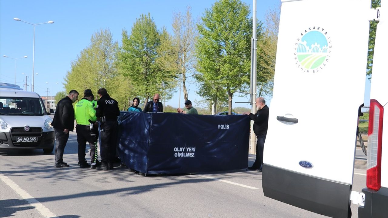 Sakarya'da Motosikletle Çarpışan Bisiklet Sürücüsü Hayatını Kaybetti