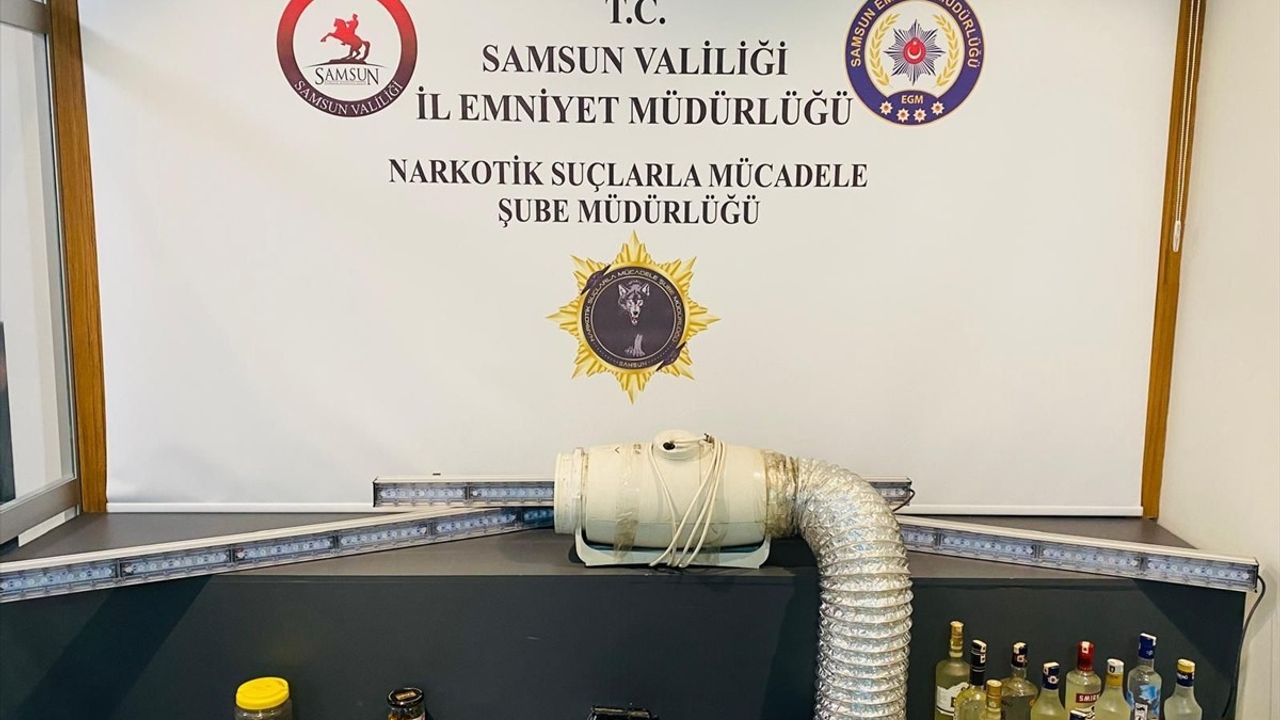 Samsun'da Kenevir Yetiştiren Zanlı Yakalandı