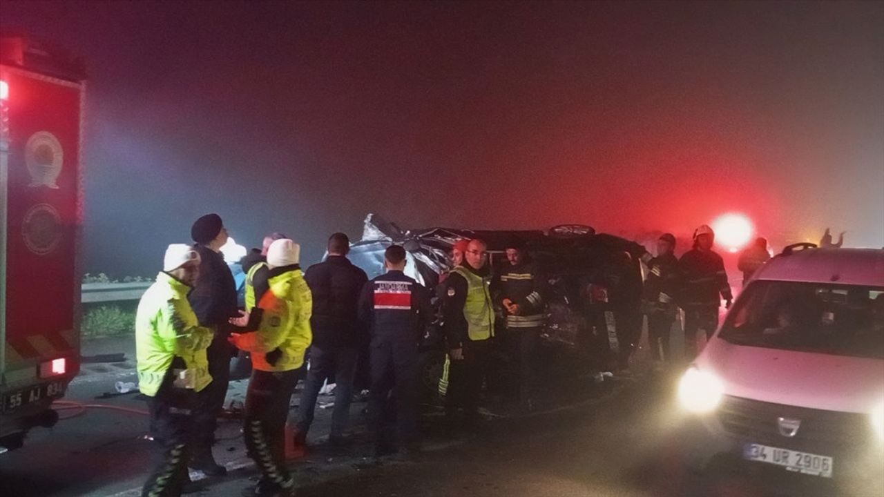 Samsun'da Trajik Kaza: 5 Kişi Hayatını Kaybetti