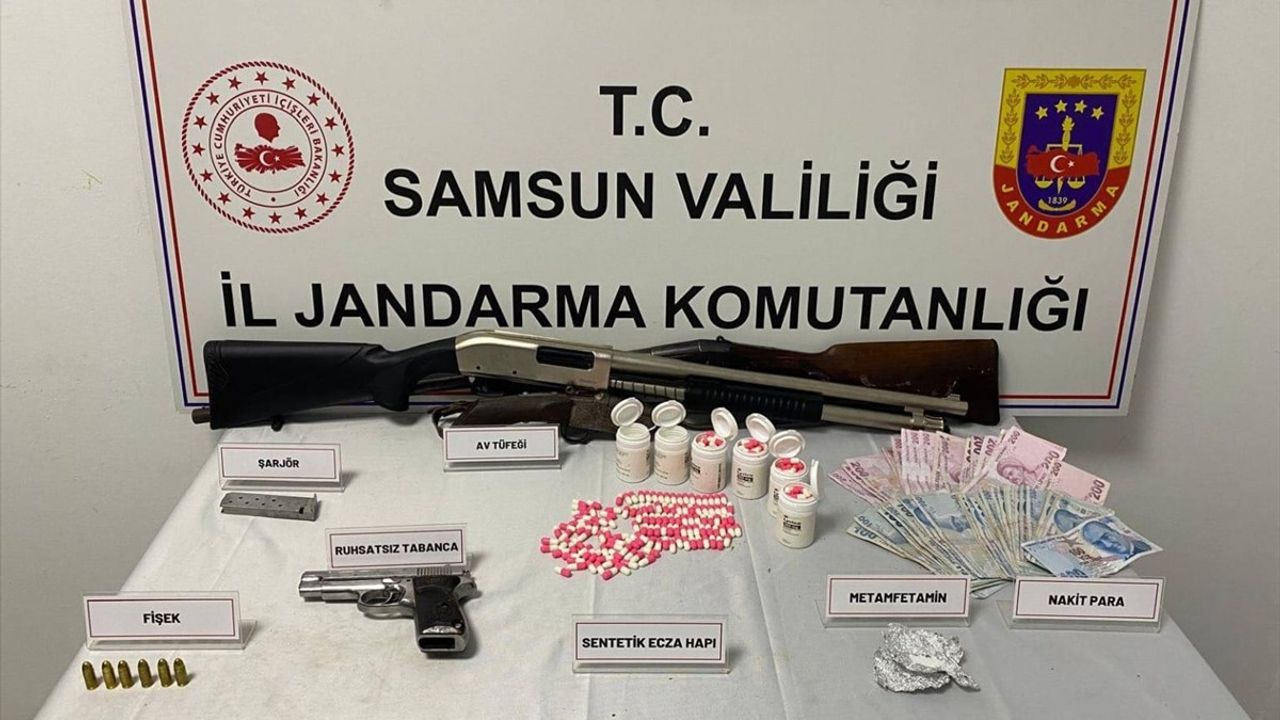 Samsun'da Uyuşturucu Operasyonu: 5 Zanlı Yakalandı
