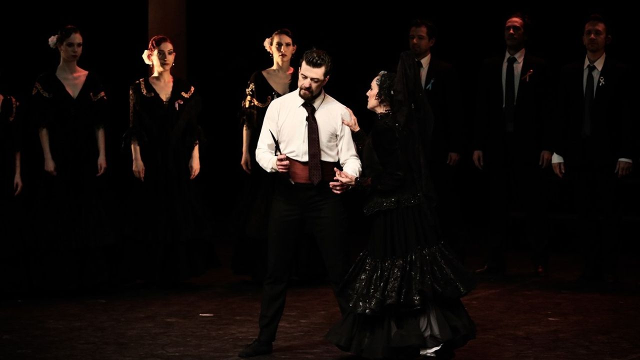 Samsun Devlet Opera ve Balesi 'Kanlı Düğün' Balesini Sahneledi