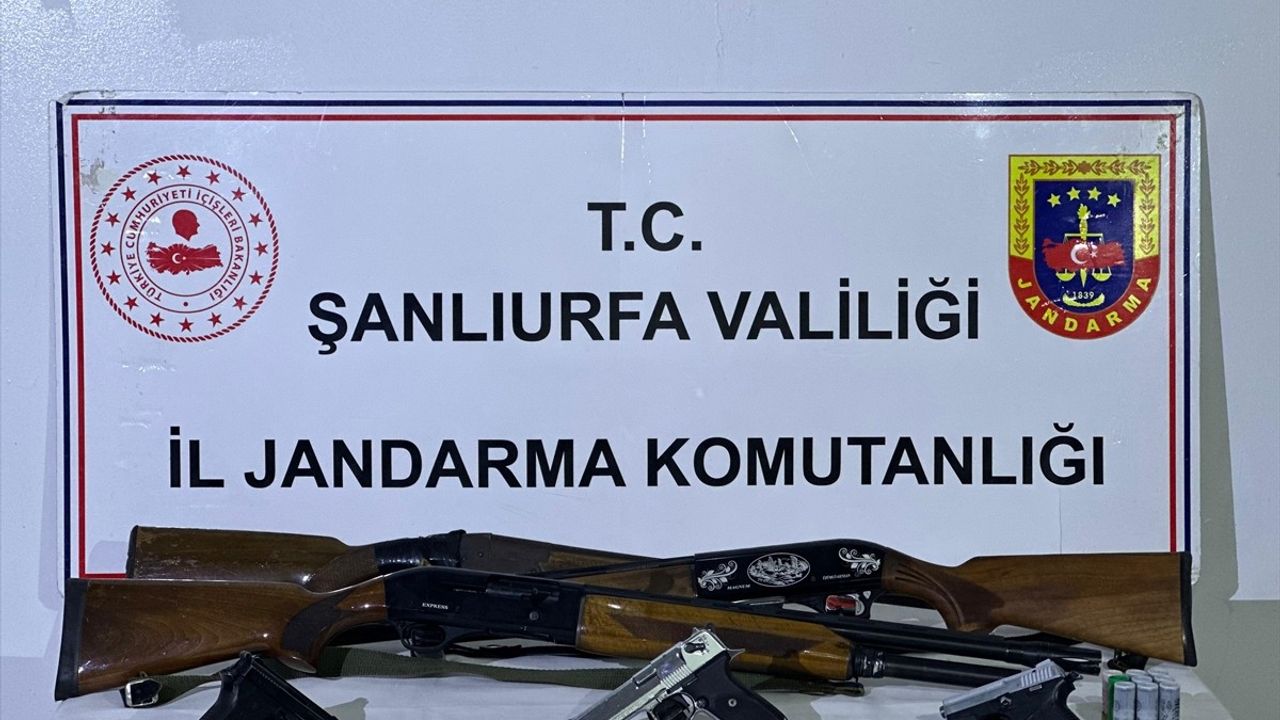Şanlıurfa'da Silah Kaçakçılığı Operasyonu: 22 Şüpheli Yakalandı