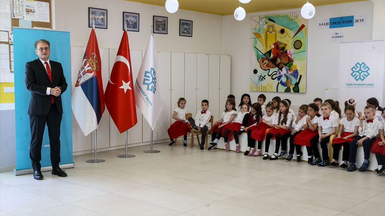 Sırbistan'da 23 Nisan Ulusal Egemenlik ve Çocuk Bayramı Coşkuyla Kutlandı
