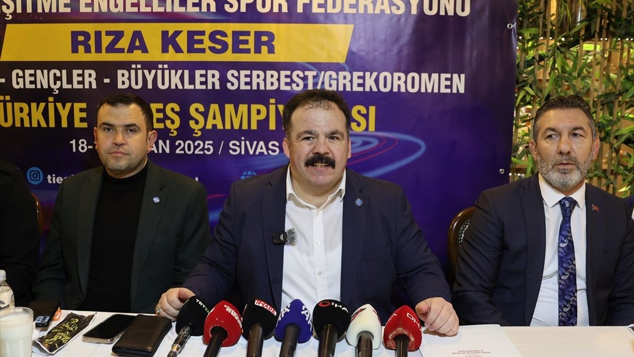 Sivas, İşitme Engelliler Türkiye Güreş Şampiyonası'na Ev Sahipliği Yapacak