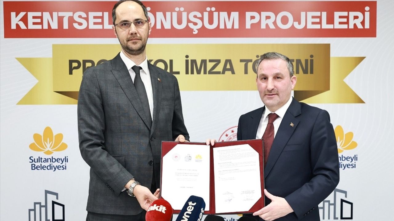 Sultanbeyli'de Kentsel Dönüşüm Protokolü İmzalandı