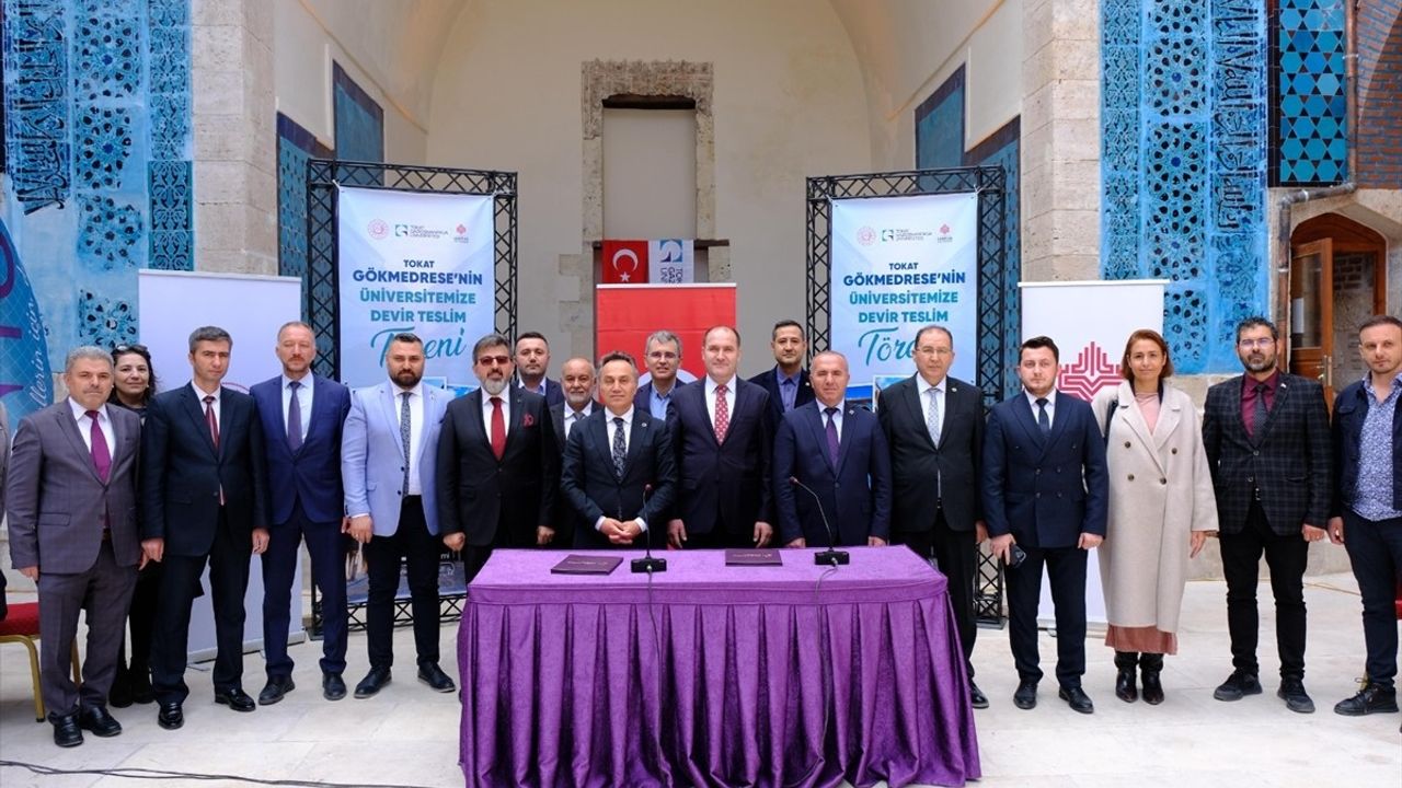 Tarihi Gökmedrese, Gaziosmanpaşa Üniversitesine Devredildi