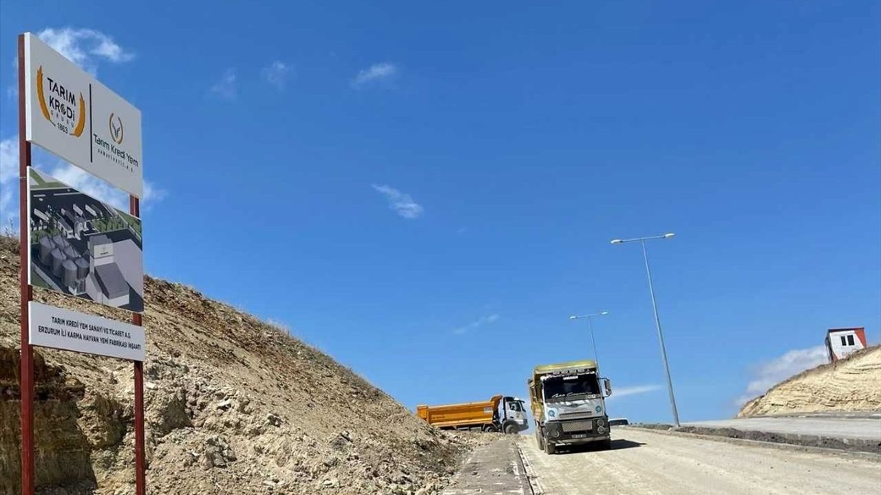 Tarım Kredi Yem AŞ, 14. Fabrikasını Erzurum'a Kuruyor