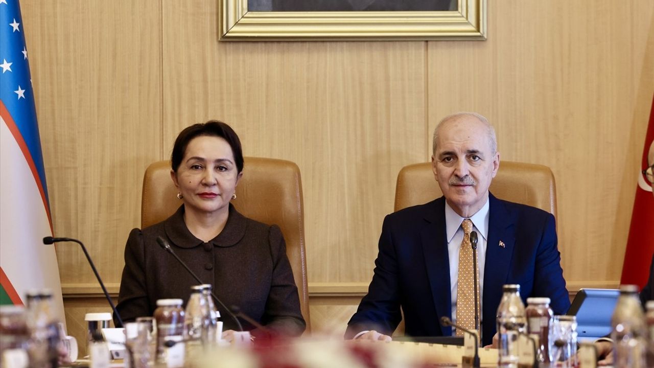 TBMM Başkanı Kurtulmuş, Özbekistan Senato Başkanı Narbayeva ile Önemli Görüşme Gerçekleştirdi