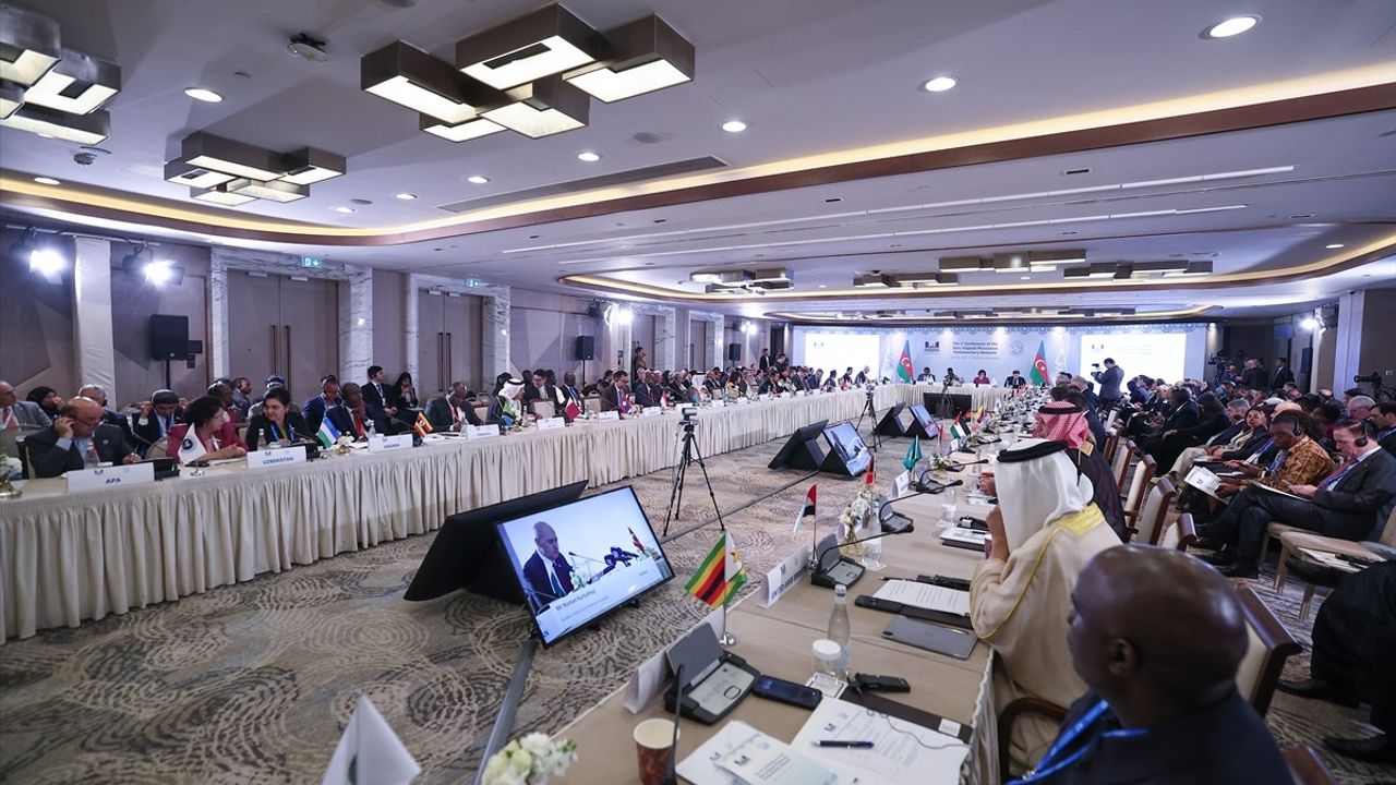 TBMM Başkanı Kurtulmuş'tan Bağlantısızlar Hareketi'nde Adalet Vurgusu