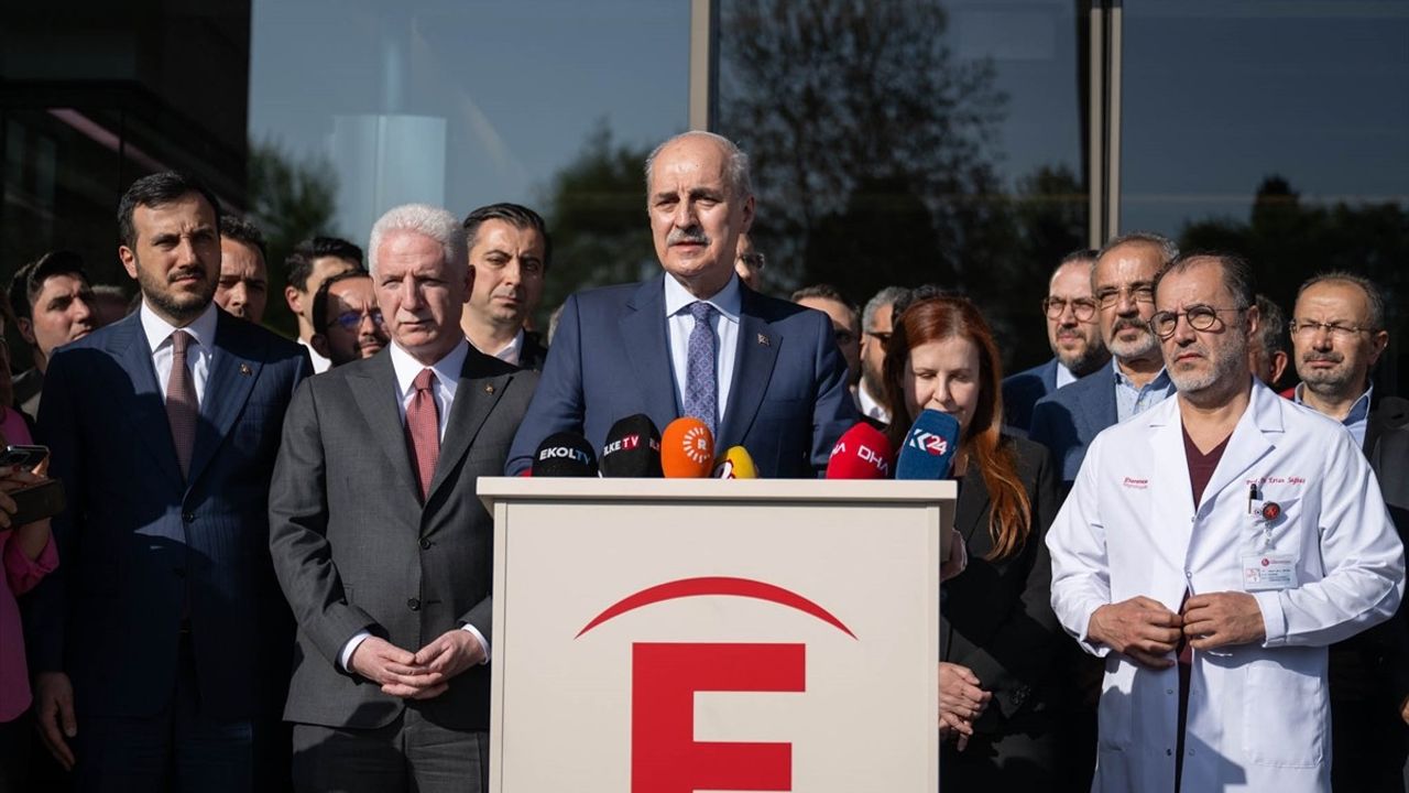 TBMM Başkanı Kurtulmuş'tan Sırrı Süreyya Önder'e Hastane Ziyareti
