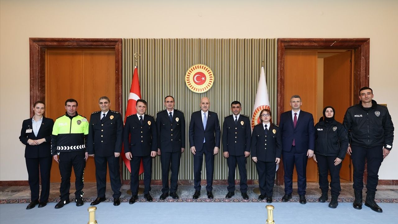TBMM Başkanı Kurtulmuş, Türk Polis Teşkilatı'nın 180. Yıl Dönümünü Kutladı
