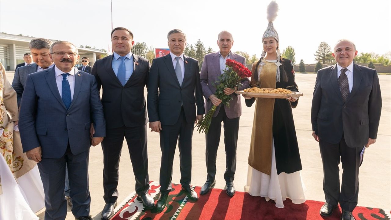 TBMM Başkanı Numan Kurtulmuş Kırgızistan'da Resmi Temaslarda Bulunuyor