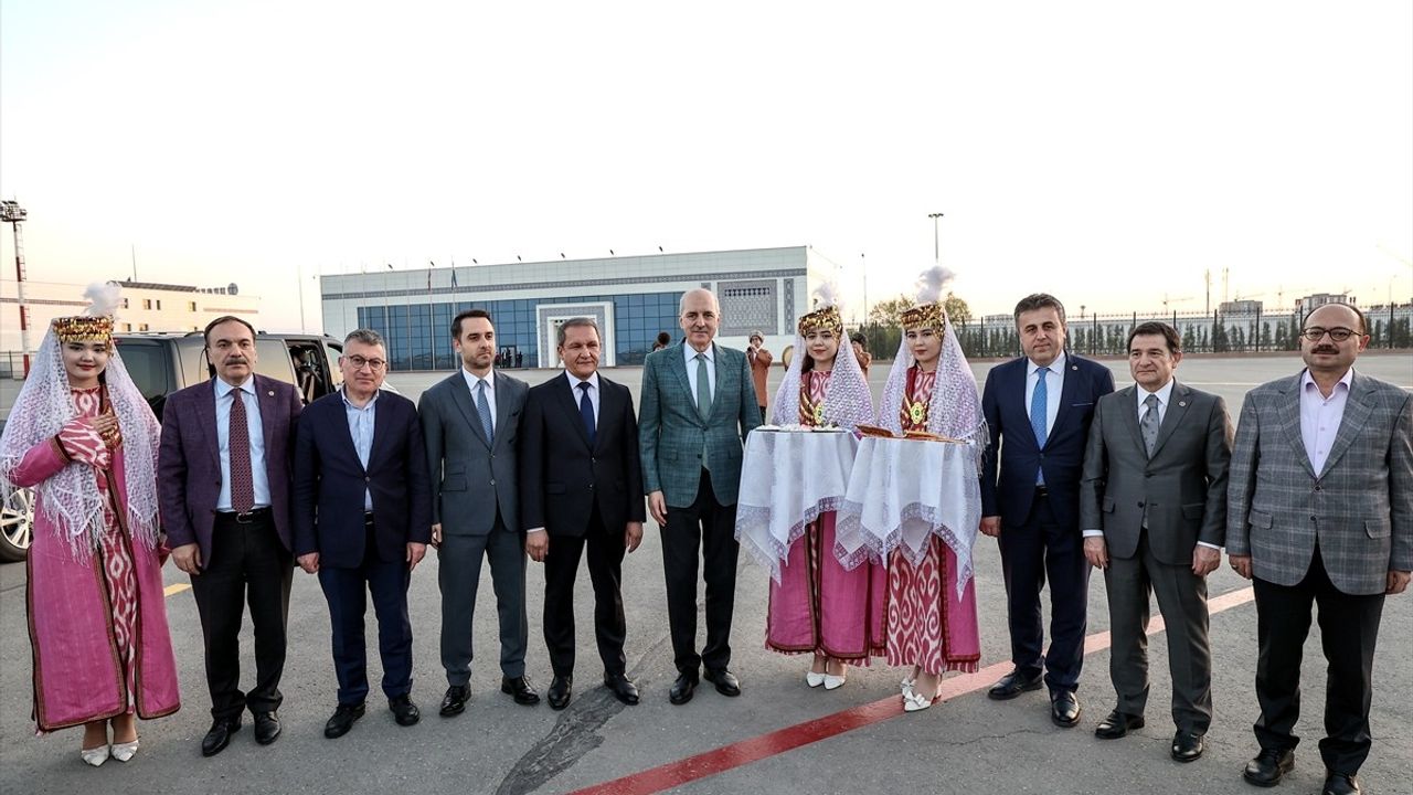 TBMM Başkanı Numan Kurtulmuş, Özbekistan'da Resmi Ziyarette
