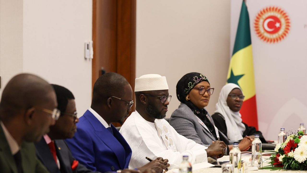 TBMM Başkanı Numan Kurtulmuş, Senegal Ulusal Meclis Başkanı ile Görüştü